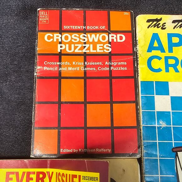 Vintage USA Today Globe Puzzlebook Approved Fun 'N Easy Crossword Puzzle Books - Picture 2 of 13